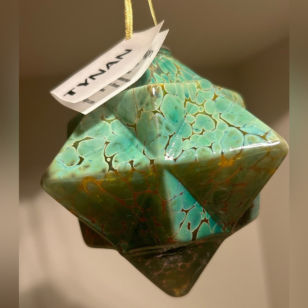 Tynan handcrafted glass ornament - 2001 Collection